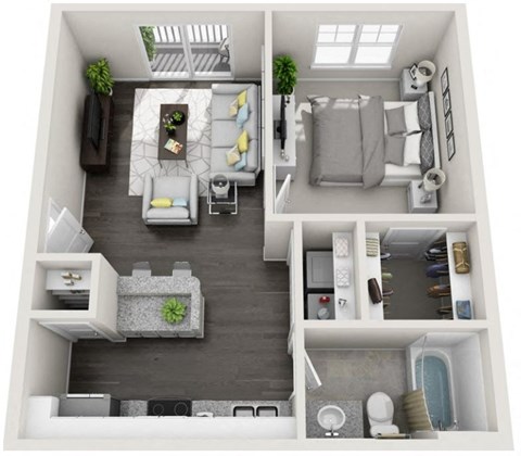 100 Rose Garden Lane Studio-3 Beds Apartment for Rent - Photo Gallery 32